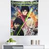 Japanese Seraph Of The End Cartoon Tapestry Art Science Fiction Room Home Decor Wall Hanging Home Decor