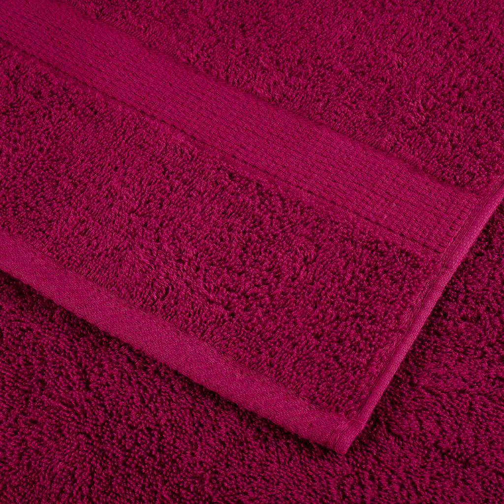Premium Wash Cloths SOLUND 2 pcs Burgundy 30 x 30 cm 600 g m²