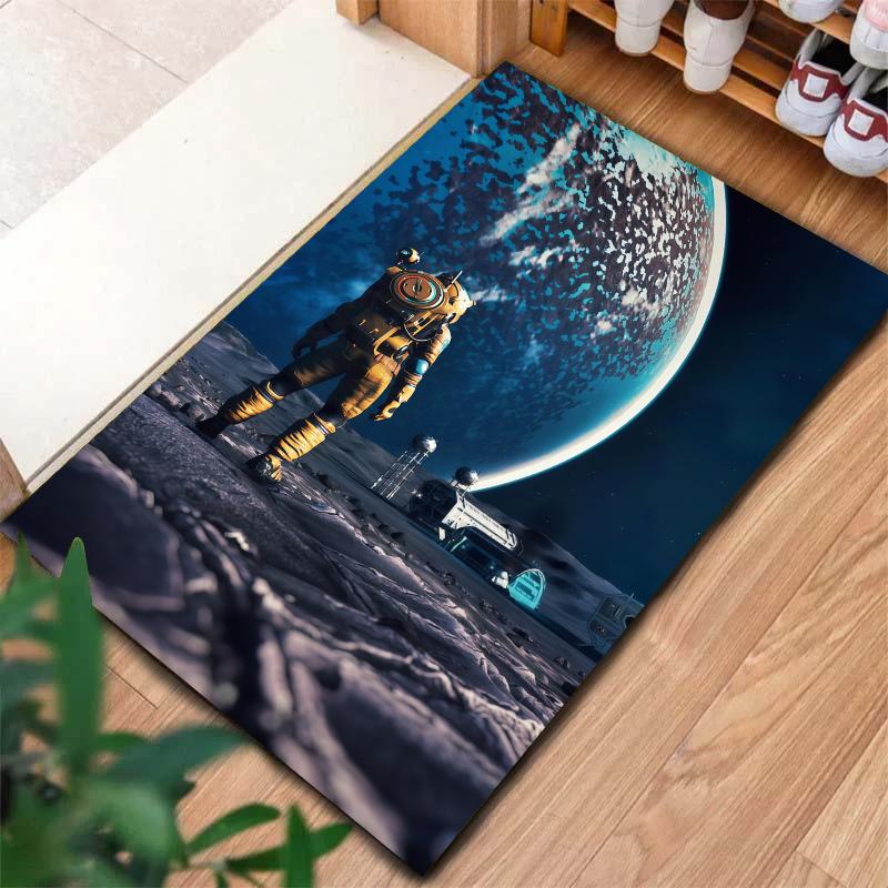 No Mans Sky Carpet Rug for Living Room Bedroom Home Sofa Decoration,Kids play Nonslip Floor Mat