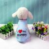 Pet Vest Small Dogs - I Love Mommy Print Cotton Tank Top Teddy Pomeranian Bichon Frise