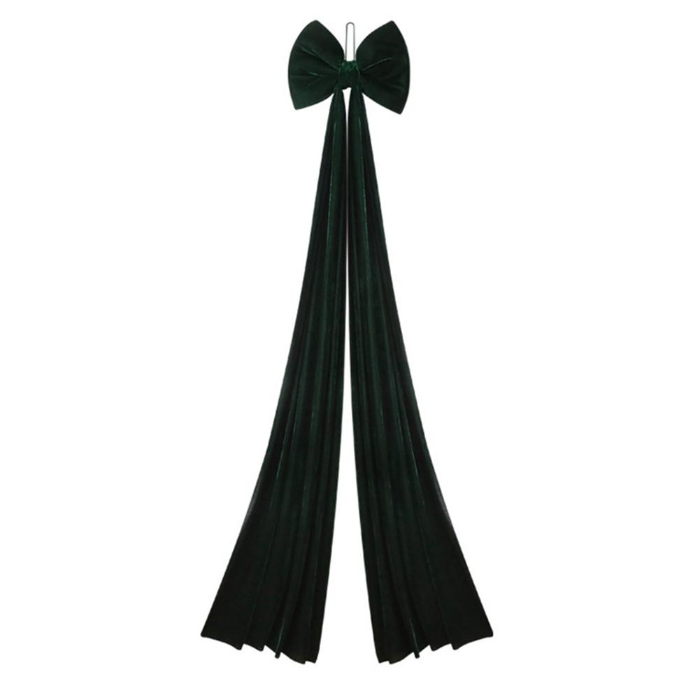Velvet Decorative Bow for Christmas Trees Designed To Maintain Form and Enhance Holiday Decor with a Plush Texture