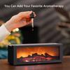Fireplace Aroma Diffuser 300ml 7 Color Flame With Remote Control Cool Mist Humidifier Auto ShutOff Timer For Home Office