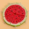 10Pcs Mini Watermelon Fruit Resin Charms Cute Pendants DIY Craft Findings for Earrings Keychains Necklaces Phone Accessories
