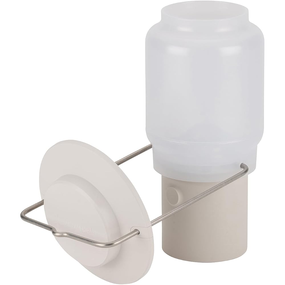 Snow Peak Home & Camp Lantern Ivory ES-080-IV Battery Operated White Outdoor Camping Light
