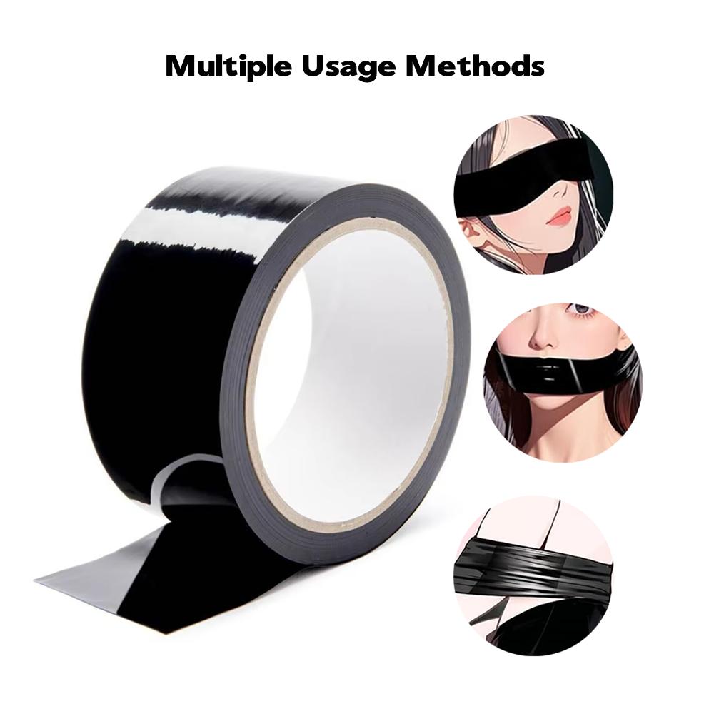 Adult Sex Toys Bondage Tape for Women Couples Sex Restraint Bondage Adsorption Duct Tape Static Electrostatic Binding Props