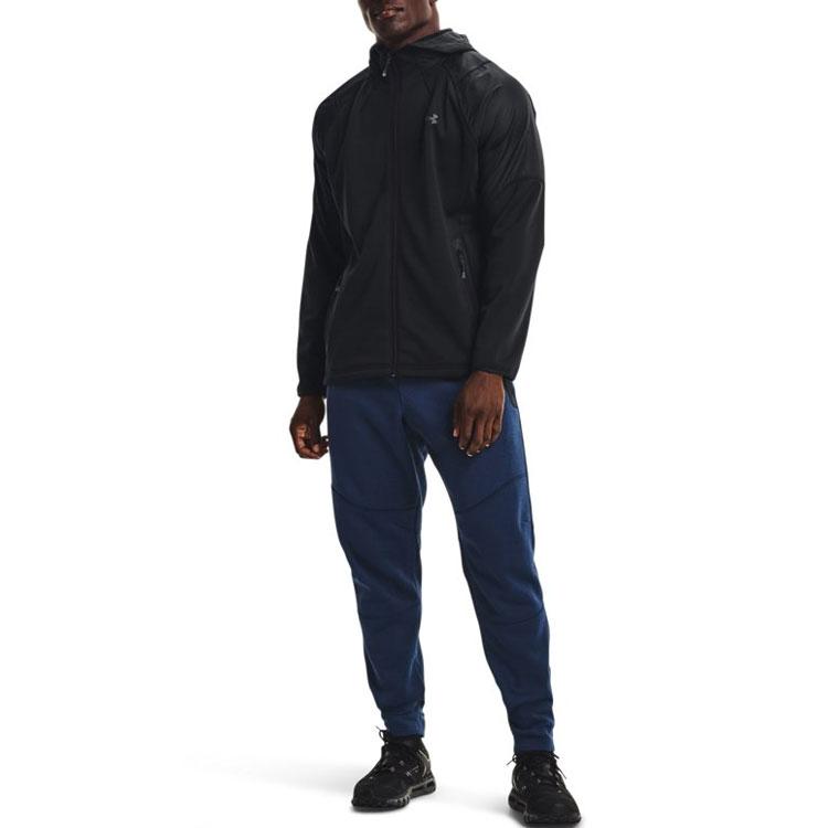 Under Armour Chaqueta Deportiva con Capucha ColdGear Hombre Chaquetas Negro 1357475-002