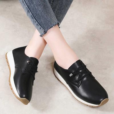 Legitiem Leer Platform Tenis Hardloopschoenen Loafers Kawaii Schoenen Sneakers Schoenen Dames Wit Sport Merknaam Krasovka