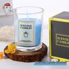 White Frosted Glass Scented Candle: High-End, Atmospheric, Creative Souvenir