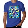 Enigmatic Gaze - Abstract Feline Art T-Shirt cute clothes anime boys whites heavyweight t shirts for men