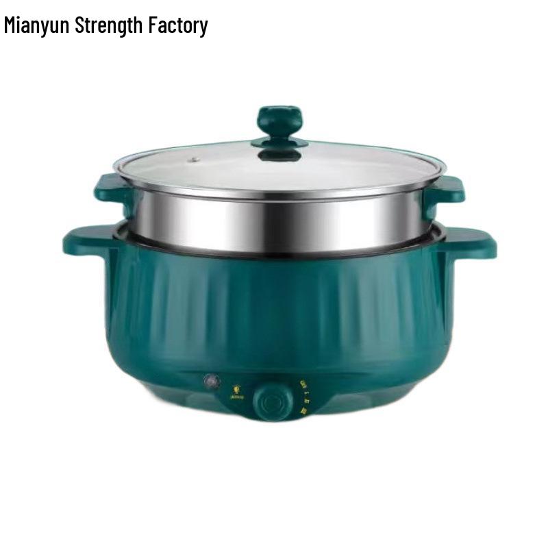 Multifunctional Mini Electric Wok, Hot Pot & Rice Cooker for Dorms & Households