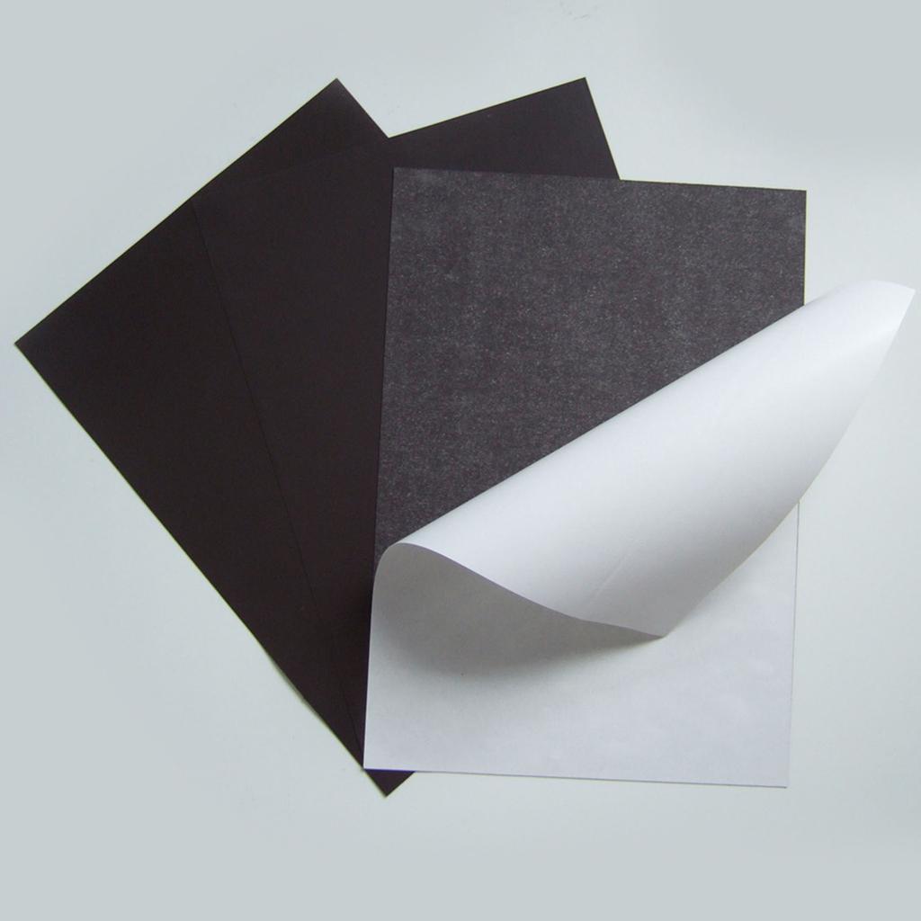 Upgrades A4 Soft Magnetic Strips Oil Resistant A4 Magnetic Rubber Pad for Labels Signs Displays In Schools & Workshops