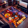 Custom personalization Five Nights at Freddy's Print Area Rug - Soft, Washable Non-Slip Indoor Mat,Living Room,Home&Office Decorative Rug