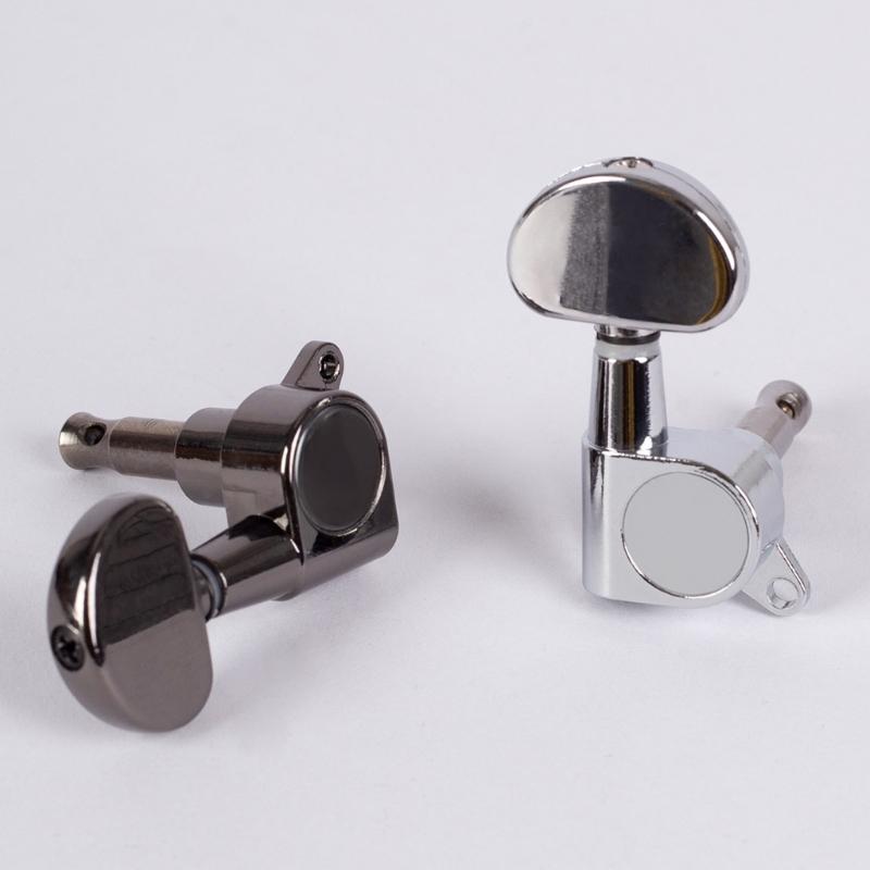 6Pcs Metal Guitar Tunings Pegs 3L3R Machine Head String Tuners Tunings Key Replacement Acoustics Guitar Tuner Enduring