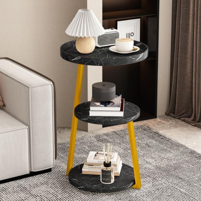 Modern Side Table Storage Standing Coffee Tables Space Saving Coffee Table Design Living Room Auxiliares Balcony Furnlture