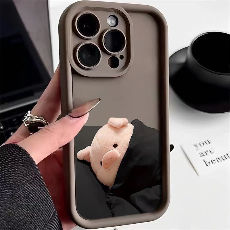 Couple Cute for Iphone16pro Mobile Phone Case Apple 15 Anti-drop 14 Cartoon 13promax New 12x