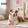 Durable Rubber Teething Toy Dog Cooling Chew Toy, Popsicle Ice Freezer Donut Shape Interactive Training Teeth Cleaning Reusable Freeze for Summer