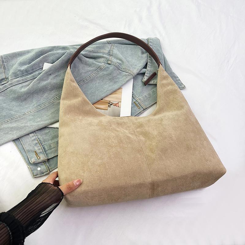 Commuter Handbag Women's Shoulder Bag Large Capacity Underarm Bag Tote Bag