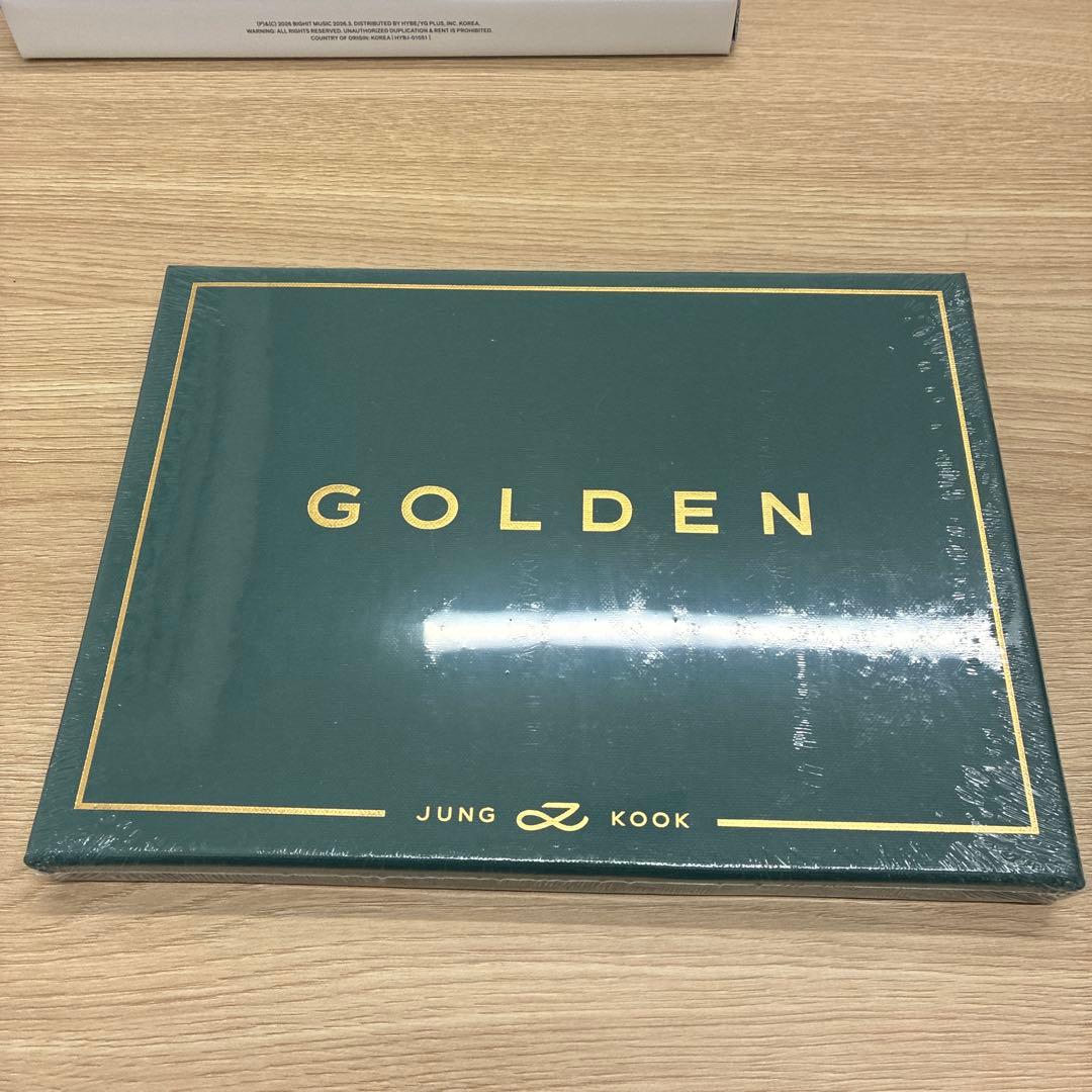 Brand unopened BTS Jungkook Golden.