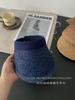 2026 New Style Japan Thick Raffia Visor Hat Women Summer Colorful Fashion Sun Hat Empty Top Hat