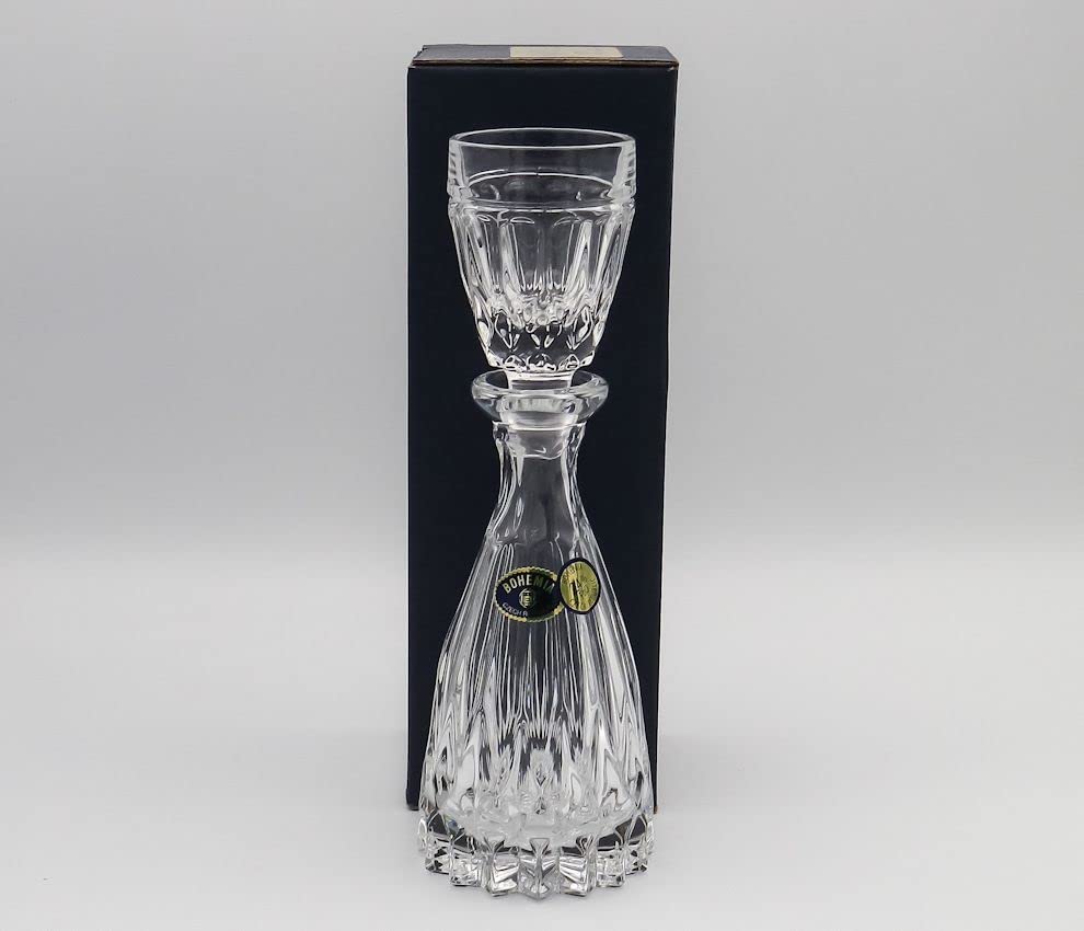 Bohemian Glass Crystal Glass Decanter "Drop" 140ml (Product Code: 43500-36500-014)