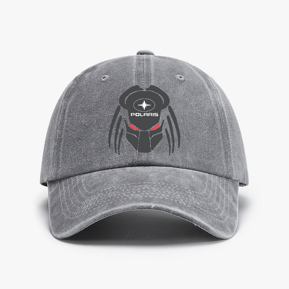 

Creative Horror Design Predator Motorcycle Printing hat Unisex Vintage Distressed Washed hats Unisexs Casual Summer Baseball Cap Adjustable