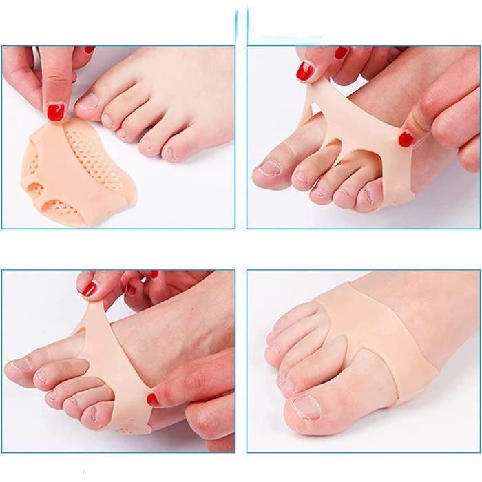 8pcs Plantar Gel Pad Cushion Gel Feet,forefoot pad,Metatarsal Pads,Relieve Plantar Pain for Men