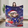 Coperta Gioco T-Talking T-Tom E F-Friends Morbida Stampa Peluche Coperta Plaid Per Divano Poltrona Letto Copriletto da Viaggio Copriletto