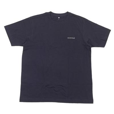 Camiseta de Algodón Piel de Pera Montbell 2104792 NV (marina) [Talla L]