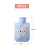 Cartoon Plush Water Bottle Bag, Leakproof Compress Filling Thickened Gift PVC Soft Bed