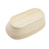 Handmade Wicker Bread Basket Kitchen Bread Boxes Rattan Woven Storage Baskets Oval Fruit Trays Bowl Rattan Organizer Plates