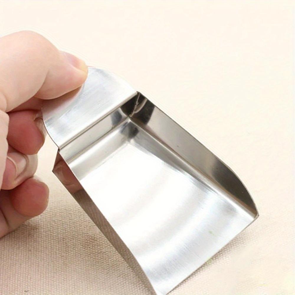 4Pcs Jewelry Shovel Jewelry Scoop for Pearls Gemstones Beads Scoop Steel Otolith Shovel Tools with Plate Handle Jewelry Tools