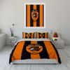 Orange Tiger Stripe Design Bedding Duvet Cover Set Duvet Cover Pillowcases  (1*Duvet Cover 2*Pillowcases, without duvet insert)