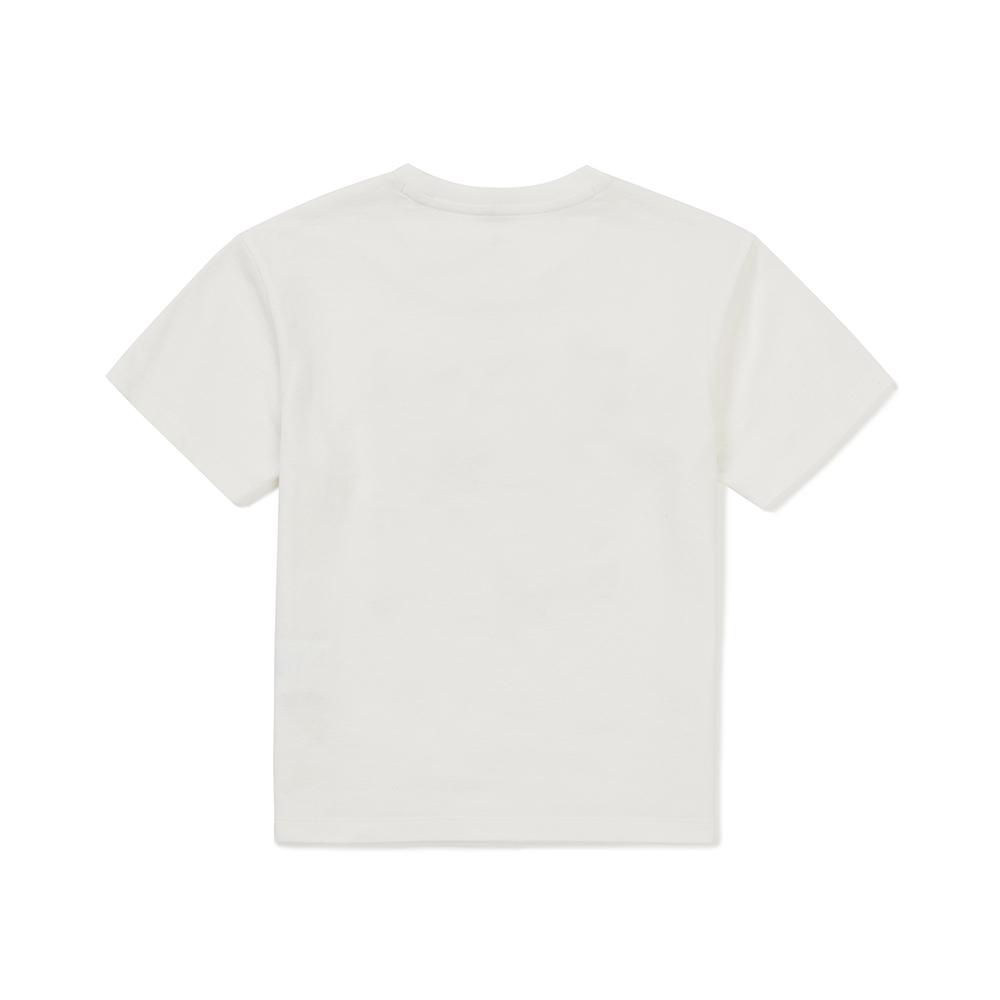 [Snowpeak] Kids Sorona Doodle Graphic Short-Sleeve T-Shirt Off White (S25MKFTS94)