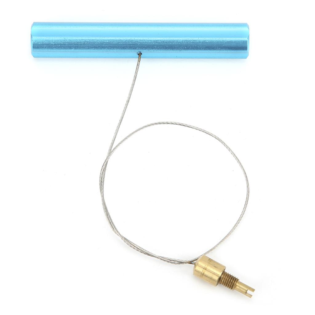 Motorcycle Air Valve Puller Tube Tire Stem Tool Blue 80x10mm 3.1x0.4in Bicycles Components