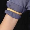 2 Pieces/double Anti Slip Elastic Shirt Sleeves Metal Armbands with Elastic Straps Fashionable and Versatile for Men and Women