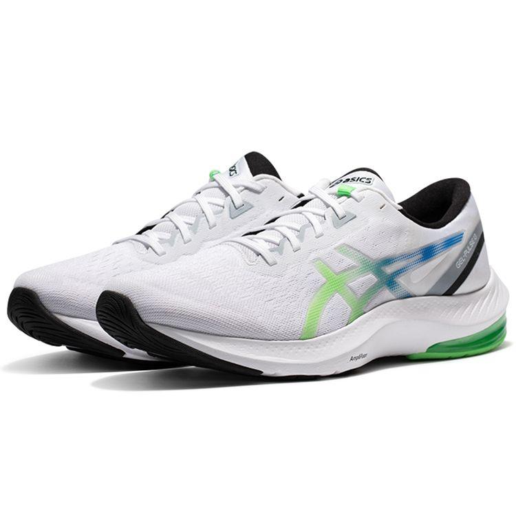 Asics Gel Pulse 13 White Bright Lime Men Sneakers 1011B175-100