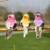 1pcs Cute Artificial Birds Fake Foam Animal Simulation Birds Models Tit DIY Craft Home Garden Ornament Decoration