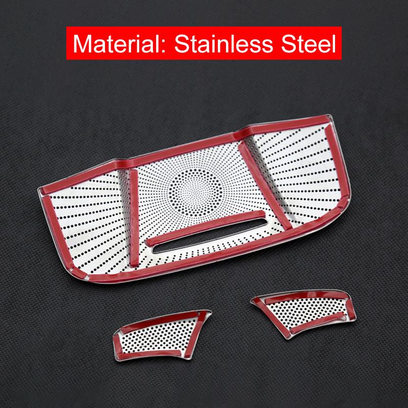 For Haval H6 3rd Gen 2021 2022 2023 2024 GT HEV PHEV Car Audio Strips Protective Horn Roof Lamp Frame Mesh Reading Light Cover