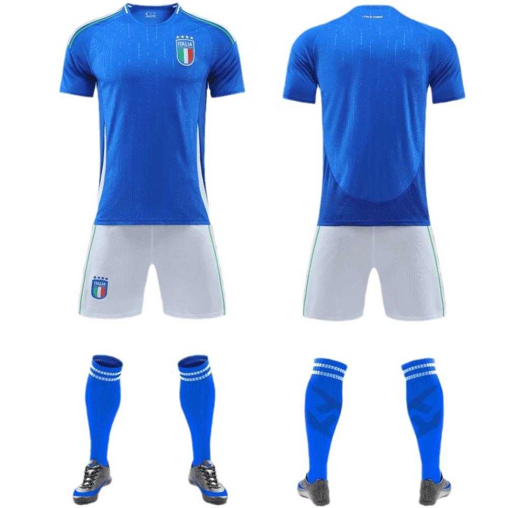Summer New Football Jersey Set Adult Children Summer Game Sports Quick-Drying Personalized Short-Sleeved Jersey