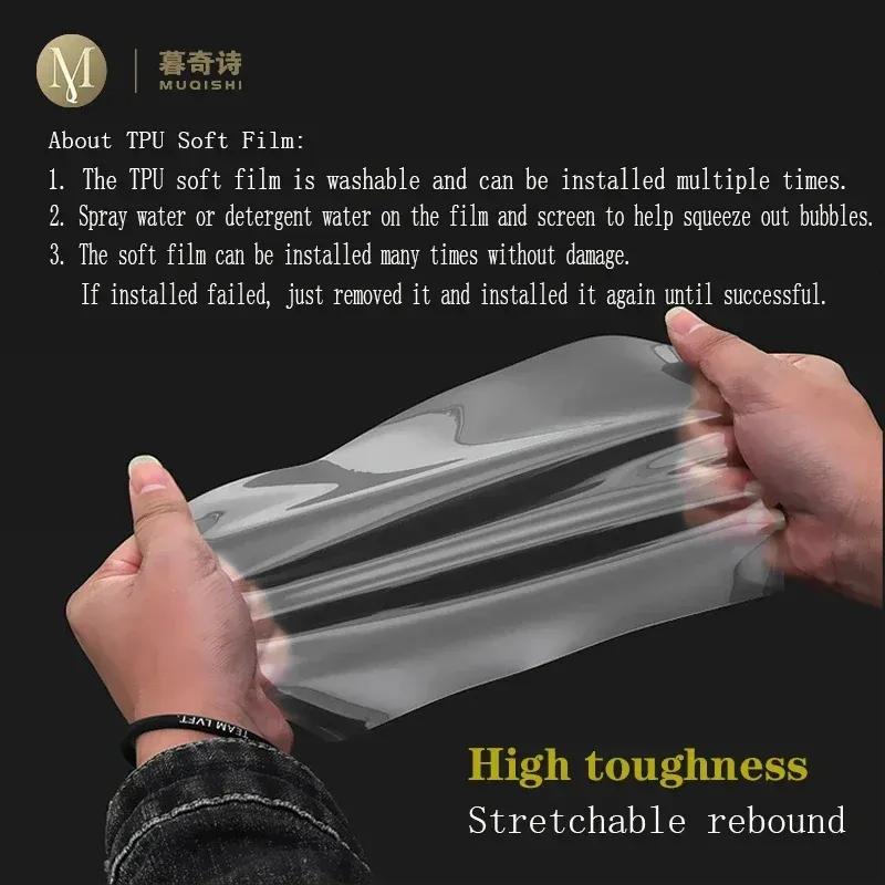 Car Interior Center Console Transparent TPU Protective Film Anti-scratch Repair Film Accessories PPF For Buick Envista 2023-2025