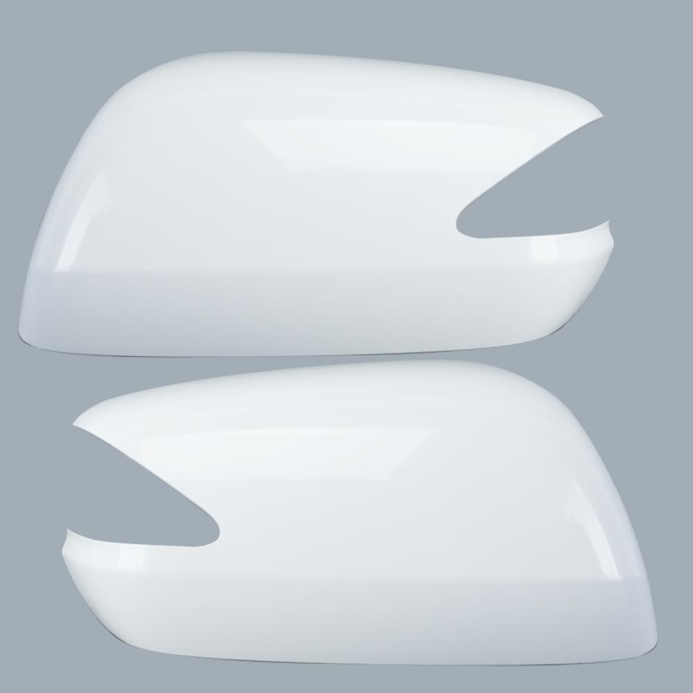 Rearview Mirror Covers Shell Housing Caps For Honda 2009-14 Fit For Honda Jazz 2009 2010 2011 2012 2013 2014 Atuo Accessories