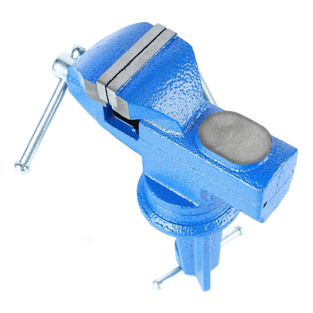 Menghină de banc Grele 50mm Fălci Duritate Mare Rotație 360 Grade Menghină Universală de Masă Clemă