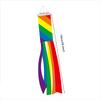 100cm Rainbow Windsock  Flag Outdoor Courtyard Screen Printing Flag Wind Vane Durable And Interesting Outdoor Decoration