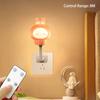 USB LED Cute Cartoon Bear Chick Kitten Night Light with Remote Control for Baby Kid Bedroom Decor Bedside