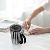 Cartoon Piano Key Mug Ceramic Coffee Cup for Hot Cold Drinks Smooth Rim Anti Scalding Handle Home Kitchen Dining Mug