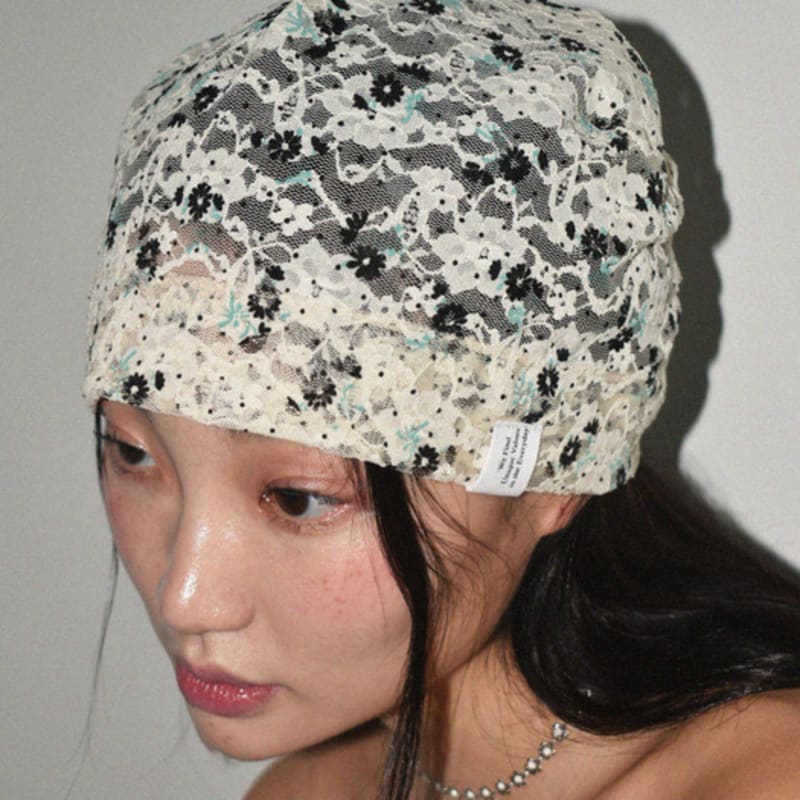 Usite Floral SUMMER Hat (wild Flower IVORY)