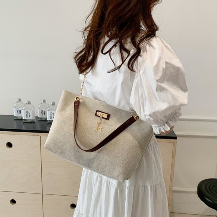 Large capacity tote bag women's versatile shoulder bag
