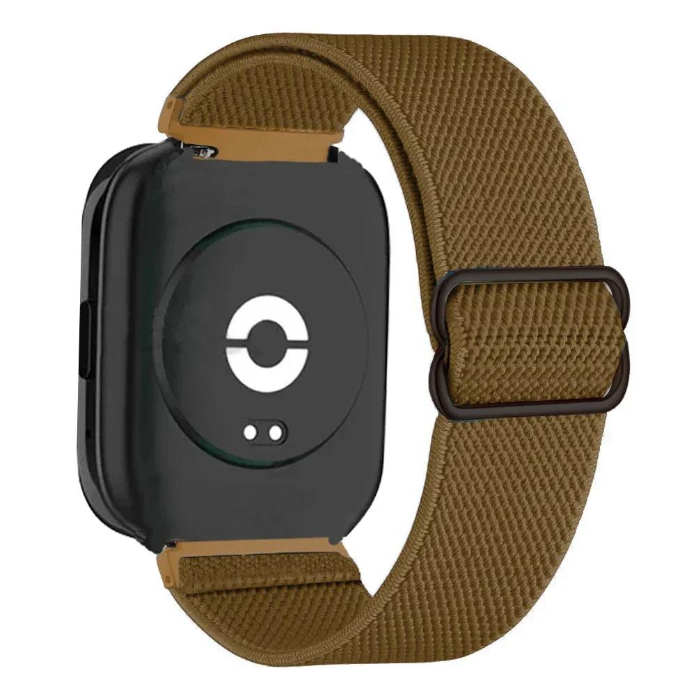 

Новый эластичный нейлоновый ремешок для Redmi Watch 5 Active/Lite, мужской, женский, спортивный, одинарный плетеный ремешок-петля для Redmi Watch 3 Active/Lite Redmi Watch 5 Lite коричневый