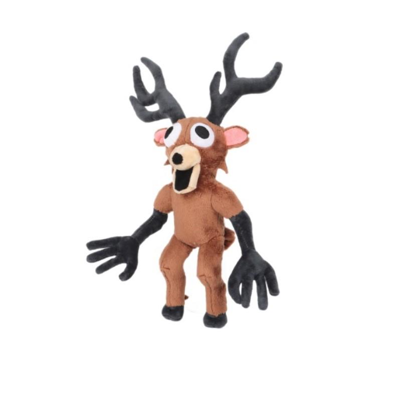 Neues 38cm 99 Nächte Cartoon Im Wald Hirsch Plüschtiere Baumwolle Gefüllte Puppe Anime Tier Für Kinder Geburtstagsgeschenk Halloween Geschenke