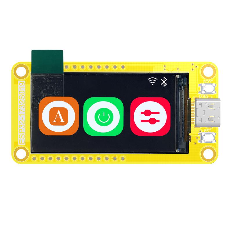 ESP32-S3 1.9-inch LCD LVGL Dev Board with Dual-Core WiFi Bluetooth and 170x320 Auto-Download